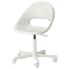 white rolling chair – adjustable swivel office chair from IKEA