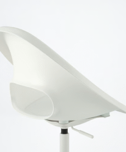 white rolling chair – adjustable swivel office chair from IKEA