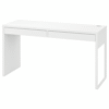 ikea white desk – minimalist study desk for bedroom and office