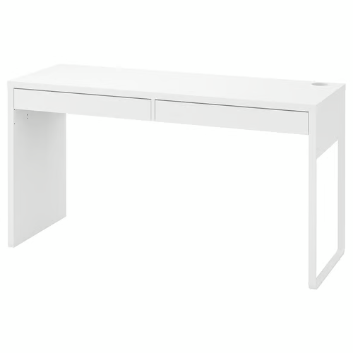 white MICKE desk 56x19 5/8 inches – IKEA